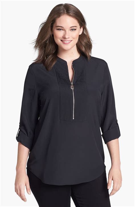 Michael Kors tuxedo shirt